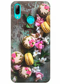 Чехол для Huawei P Smart 2019 - Цветочные макаруны