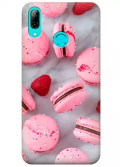 Чехол для Huawei P Smart 2019 - Мраморные пироженки
