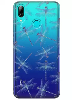 Чехол для Huawei P Smart 2019 - Голубые стрекозы