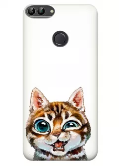 Чехол для Huawei P Smart - Эмодзи кот