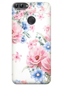 Чехол для Huawei P Smart - Нежные цветы
