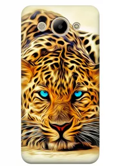 Чехол для Huawei Y3 2017 - Леопард