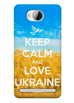Чехол для Huawei Y3II  - Love Ukraine
