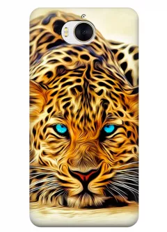 Чехол для Huawei Y5 2017 - Леопард