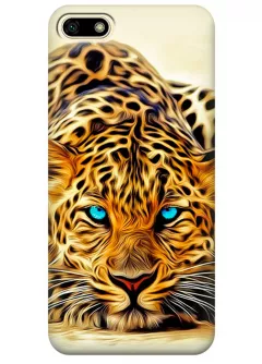 Чехол для Huawei Y5 2018 - Леопард