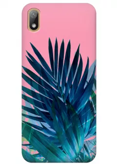 Чехол для Huawei Y5 2019 - Тропические листья