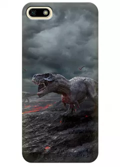 Чехол для Huawei Y5 Prime 2018 - Динозавры