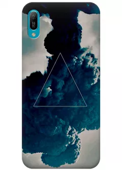 Чехол для Huawei Y6 2019 - Треугольник в дыму