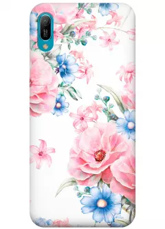 Чехол для Huawei Y6 Pro 2019 - Нежные цветы