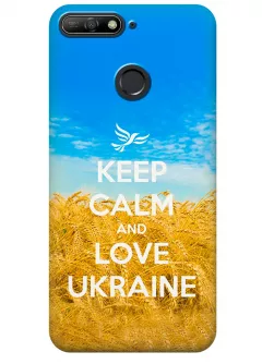 Чехол для Huawei Y6 Prime 2018 - Love Ukraine