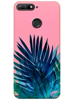 Чехол для Huawei Y6 Prime 2018 - Пальмовые листья