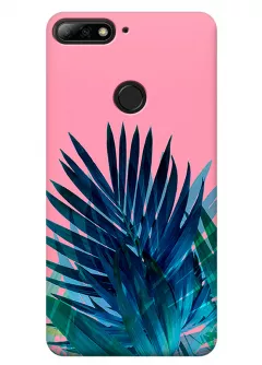 Чехол для Huawei Y7 Prime 2018 - Пальмовые листья