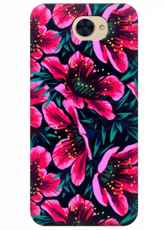 Чехол для Huawei Y7 - Цветочки