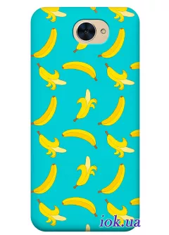 Чехол для Huawei Y7 - Бананы