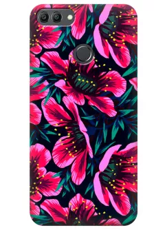 Чехол для Huawei Y9 (2018) - Цветочки