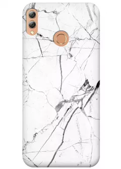Чехол для Huawei Y Max - White marble