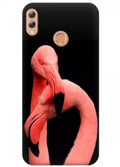 Чехол для Huawei Y Max - Пара фламинго