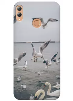 Чехол для Huawei Y Max - Морские птицы
