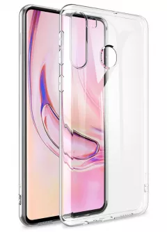TPU чехол Epic Transparent 1,0mm для Samsung Galaxy A21, Бесцветный (прозрачный)