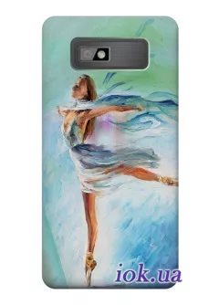 Чехол для HTC Desire 600 - Балерина