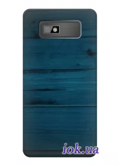 Чехол для HTC Desire 600 - Синее дерево 