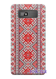 Чехол для HTC Desire 600 - Украинский рушнык 
