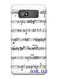 Чехол для HTC Desire 600 - Весенняя мелодия 
