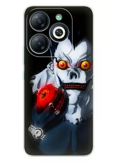 Infinix Smart 8 Plus чехол из силикона с аниме принтом - Бог смерти Рюк