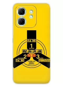 Чехол для Infinix Smart 9 - Евангелион Evangelion Units Evolution Melchior Balthasar Casper