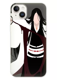 iPhone 14 Plus чехол - Блич Bleach Рукия Кучики вектор-арт 