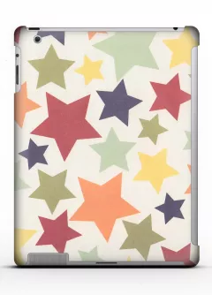 Чехол на Айпад 2, 3, 4 со звездочками яркими - Colorful Stars