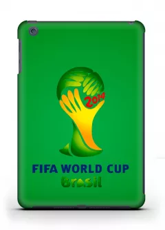 Купить пластиковый чехол для iPad mini 1/2 с лого чемпионата мира 2014 по футбол