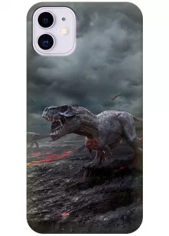 Чехол для iPhone 11 - Динозавры