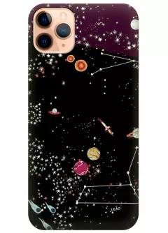Чехол для iPhone 11 Pro Max - Космическое созвездие
