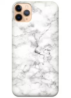 Чехол для iPhone 11 Pro Max - Белый мрамор