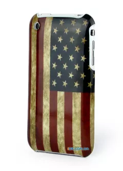 Чехол на iPhone 3Gs - флаг Америка