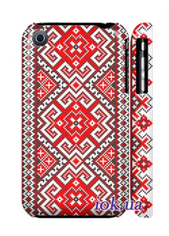Чехол для iPhone 3Gs - Украинская вышивка