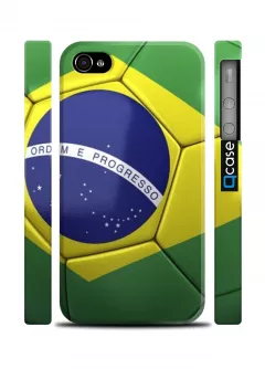 Купить спортивный чехол для iPhone 4/4S с чемпионата мира в Бразилии - Brazilian