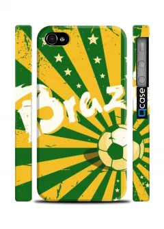 Купить спортивный чехол для iPhone 4x/4S с чемпионата мира в Бразилии для фанато