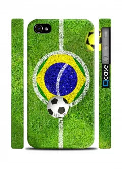 Купить футбольный чехол для iPhone 4/4S с для фанатов футбола - Football Fans