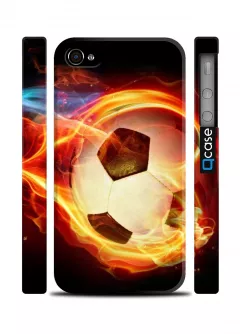 Купить спортивный чехол для iPhone 4/4S для игроков в футбол - Football players
