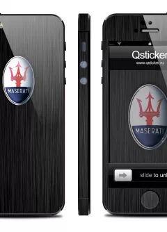 Винил для iPhone 5 - Maserati Dark