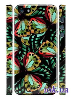 Чехол для iPhone 5/5S с бабочками