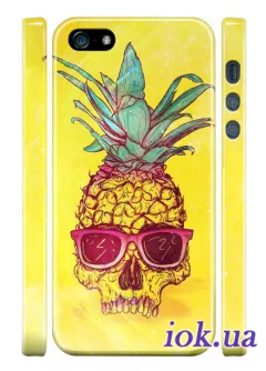 Чехол для iPhone 5/5S с хипстерским ананасом