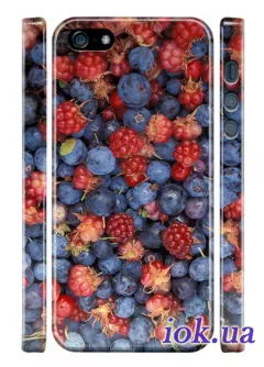 Чехол на iPhone 5/5S - Лесные ягодки