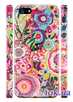 Чехол для iPhone 5/5S - Чудо цветы
