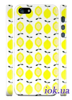 Чехол лимон для iPhone 5/5S