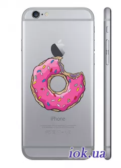 Чехол для iPhone 6 Plus/6S Plus - Пончик