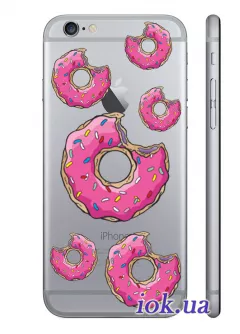 Чехол для iPhone 6/6S Plus - Пончики