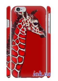 Чехол для iPhone 6/6S с жирафом